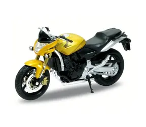 Welly Motorcycle Honda Hornet żółty / 1:18 / od 3 lat