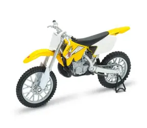 Welly Motorcycle Suzuki RM250 żółty / 1:18 / od 3 lat