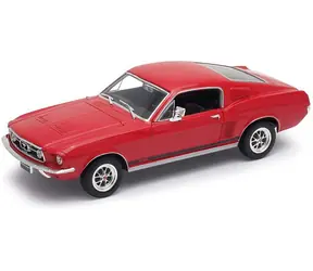 Welly Ford Mustang GT (1967) czerwony / 1:24 / od 8 lat