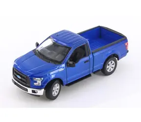Welly - Ford F-150 Regular Cab (2015) niebieski / 1:34 / od 3 lat