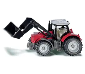 Siku Blister - Massey Ferguson z ładowaczem czołowym / od 3 lat