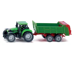 Siku Blister - Traktor z przyczepą uniwersalną / od 3 lat