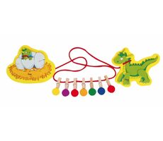 Smycz z wiadomością dla Small Foot z rączką