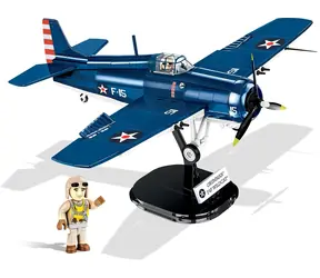 Cobi 5731 Amerykański samolot myśliwski Grumman F4F Wildcat / 1:32 / 375 kostek / 1 f / od 8 lat 