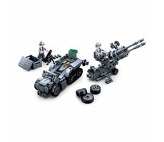 Sluban WWII M38-B0681 Niemiecki zestaw przeciwlotniczy / kompatybilny z Lego/ Liczba figurek|sztuk: 4|368 / od 6 lat