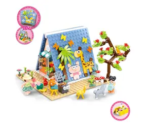 Sluban Girls Dream Holidays M38-B1088 Camping / Lego- kompatybilny / figurki|sztuk: 3|341 / 6 lat