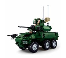 Sluban Model Bricks M38-B0753 Opancerzony wóz bojowy Jaguar / Kompatybilny z Lego/ Liczba figurek|sztuk: 1|245 / od 6 lat
