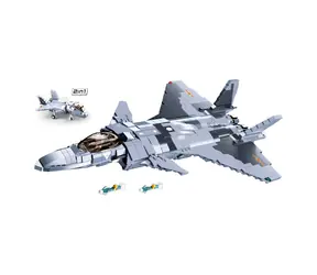 Sluban Model Bricks M38-B0931 Samolot myśliwski Chengdu J-20 / Lego - kompatybilny / Liczba figurek|części: 1|926 / od 10 lat