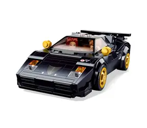 Sluban Model Bricks M38-B1098 Włoski samochód sportowy / Kompatybilny z Lego / Ilość figurek|sztuk: 2|254 / od 8 lat