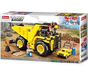 Sluban Town Builders M38-B0806 Wywrotka / Lego- kompatybilna / Liczba figurek|części: 3|416 / od 6 lat