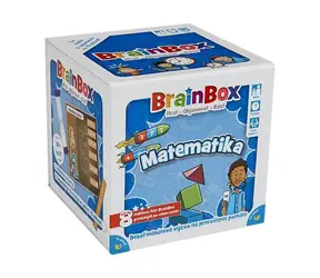 BrainBox SK - Matematyka / Czas trwania gry: 10 minut / Liczba graczy: 1+ / od 8 lat