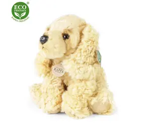 Rappa Pluszowy pies cocker spaniel siedzący 28 cm / EKOLOGICZNY / od 0 miesiąca