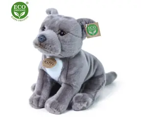 Rappa Staffordshire bull terrier pies pluszowy 30cm / EKOLOGICZNY / od 0 miesiąca
