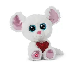 Nici Glubschis pluszowa mysz Luvi Nubi 15cm / kolekcja ZIELONA / od 0 miesiąca