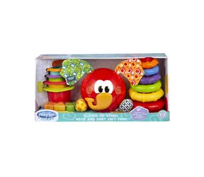 Playgro - Zestaw prezentowy ze słoniem / od 12 miesięcy