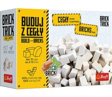 Trefl - Brick Trick Refill Klocki białe / Ilość klocków: 70 / od 6 lat