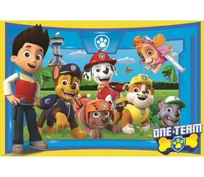 Trefl - Puzzle - Puzzle Super Shape XL Paw Patrol / 104 elementy / 60 x 40 cm / wiek 5+
