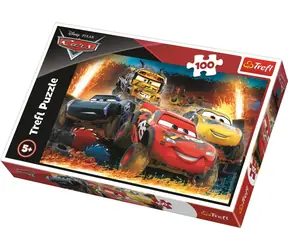 Trefl - Puzzle - Auta 3: Ekstremalny wyścig / 100 elementów / 41 x 27,5 cm / wiek 5+