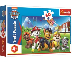 Trefl - Puzzle - Psi patrol na trawniku / 60 elementów / 33 x 22 cm / wiek 4+