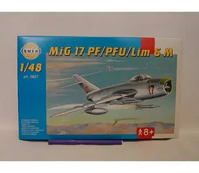 Směr Mig 17 PF/PFU / Model plastikowy / 1:48 / 163 części / od 8 lat