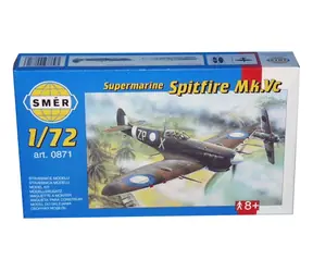 Směr Supermarine Spitfire MK.Vc / Model plastikowy / 1:72 / 45 części / od 8 lat
