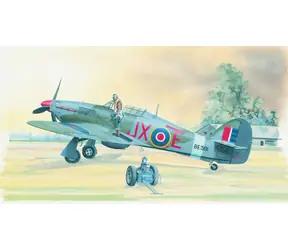 Směr Hawker Hurricane MK.II / model plastikowy / 1:72 / 48 części / od 10 lat