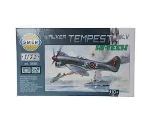 Směr Hawker Tempest MK.V / model plastikowy / 1:72 / 49 części / od 10 lat