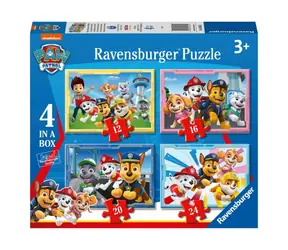 Ravensburger - Puzzle - Psi Patrol 4 w 1 / 12+16+20+24 elementów / od 3 lat