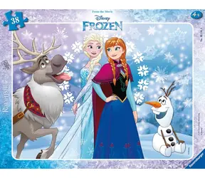 Ravensburger - Puzzle - Lodowe Królestwo / 40 elementów / od 4 lat
