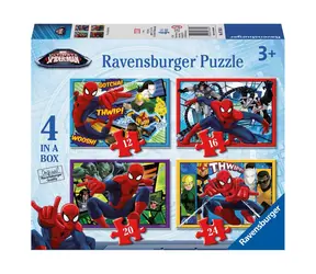 Ravensburger - Puzzle - Disney: Spider-Man / 12+16+20+24 elementów / od 3 lat