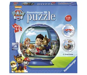 Puzzle Ravensburger 3D Psi Patrol / 72 elementy / od 6 lat