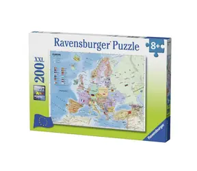 Ravensburger - Puzzle - Mapa Europy / 200 elementów / od 8 lat