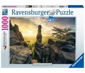 Ravensburger Elbe Sandstones at Dawn / 1000 sztuk / 70 x 50 cm / od 14 lat