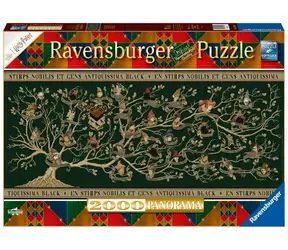 Ravensburger Harry Potter: Drzewo genealogiczne - Panorama / 2000 sztuk / 132 x 61 cm / od 14 lat
