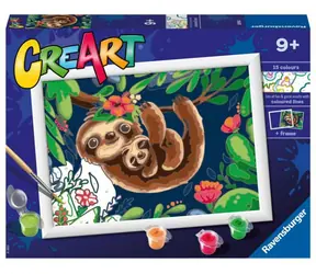 Ravensburger CreArt Urocze leniwce / od 7 lat