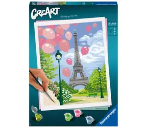 Ravensburger CreArt Wiosna w Paryżu / od 7 lat