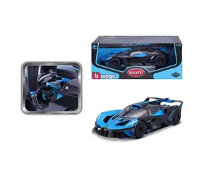 Bburago TOP Bugatti Bolide Niebieski/Czarny / skala 1:18 / od 3 lat / Niebieski/Czarny