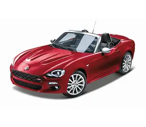 Bburago Fiat 124 SPIDER RED / skala 1:24 / od 3 lat / czerwony