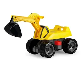 Koparka Lena Giga TRUCKS żółta / od 3 lat