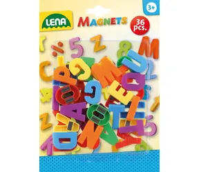Lena Litery magnetyczne duże 30 mm / od 3 lat
