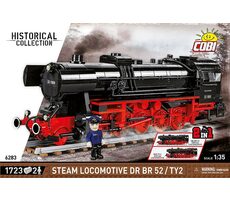 Cobi 6283 Parowóz DR BR 52 TY22 / 1:35 / 1723 klocków / od 10 lat