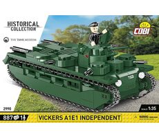 Cobi 2990 Czołg Vickers A1E1 INDEPENDENT / 1:35 / 887 klocków / od 9 lat