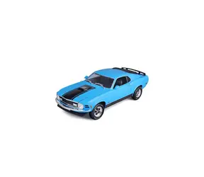 Maisto Ford Mustang Mach 1 1970 niebieski / skala 1:18 / od 3 lat