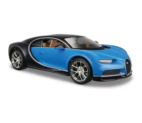 Maisto Bugatti Chiron niebieski / skala 1:24 / od 3 lat