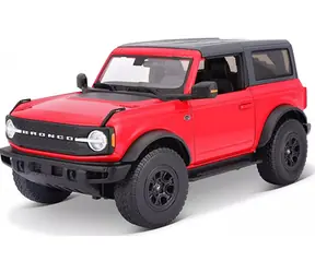 Maisto Ford Bronco Wildtrak 2021 czerwony / skala 1:18 / od 3 lat