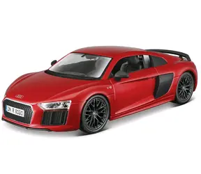 Maisto Audi R8 V10 PLUS czerwony / skala 1:24 / od 3 lat
