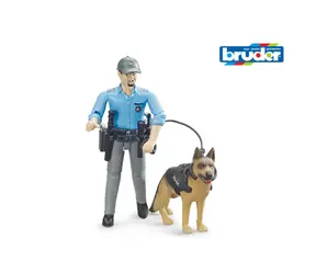 Bruder 62150 Policjant z psem / 1:16 / od 4 lat