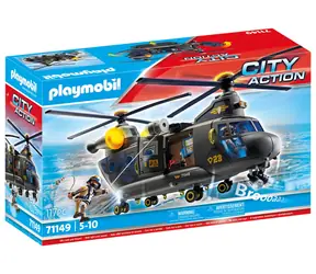 Playmobil® City Action 71149 Helikopter ratunkowy sił specjalnych / Liczba części: 117 / od 5 lat