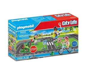 Playmobil® City Life 71332 Trasa rowerowa / Liczba sztuk: 34 / od 4 lat