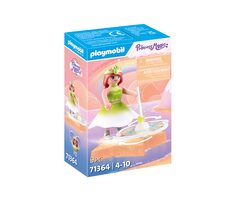 Playmobil® Princess Magic 71364 Niebiańska tęczowa bluzka z księżniczką / Liczba elementów: 9 / od 4 lat